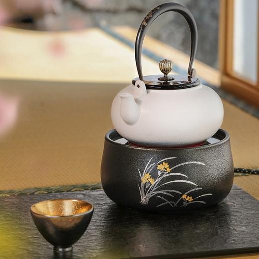莺歌烧电陶炉 茶界‘爱马仕’ 煮水神器 远红外无声慢炖 让茶汤喝出炭火味 不挑壶 无噪音 似炭火 围炉煮茶 煮果茶花茶 多款多色 包邮 |百里居 0407 商品图1