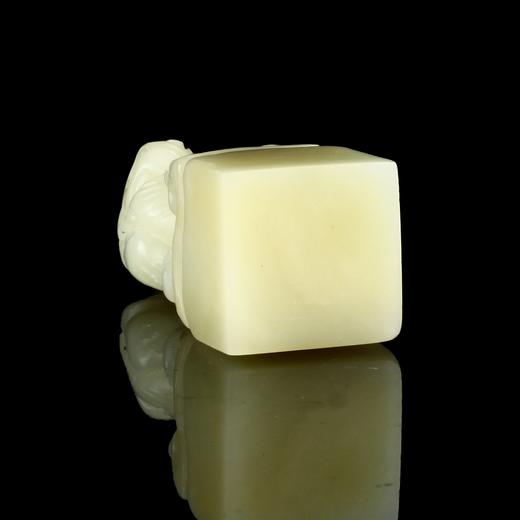 孤品18037寿山石芙蓉石古兽方章姓名章藏书章2.0*2.0*5.0cm 商品图4