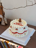 复古花边樱桃蜡烛小熊蛋糕 商品缩略图0