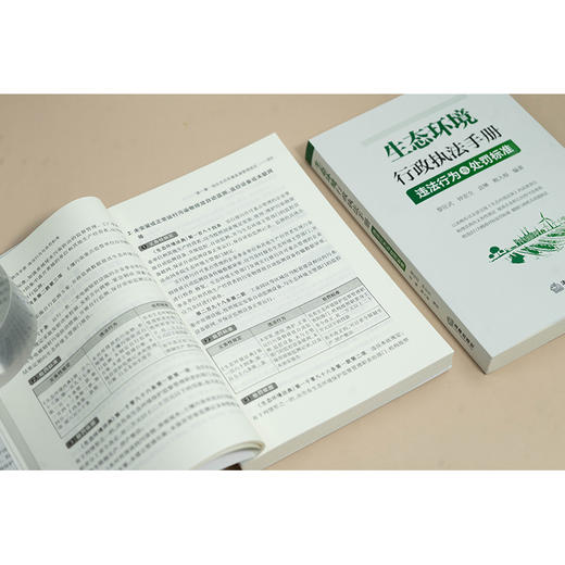 生态环境行政执法手册：违法行为与处罚标准  黎征武 钟宏全 袁琳 鲍大根编著  法律出版社 商品图3