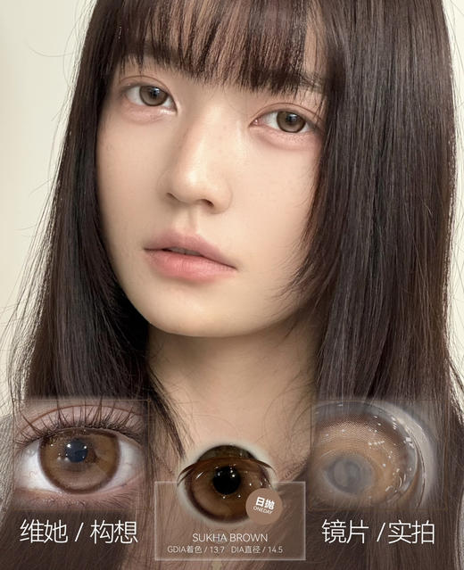 SUKHA BROWN 维她构想【日抛】 商品图0