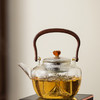 蒸煮两用高硼硅玻璃壶 明火直烧不炸裂！出水顺 断水利落 不滴水不挂杯 煮水煮茶 养生茶饮 耐高温 防爆裂 烧水煮茶 东方禅意之美 电陶炉煮茶器 包邮|百里居 0407 商品缩略图1