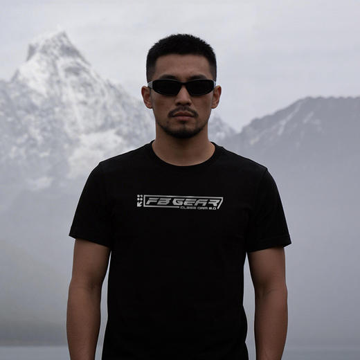 自由基地夏季新款简约个性反光印花标志短袖T恤战术搭配透气汗衫 NMT-2263 商品图0