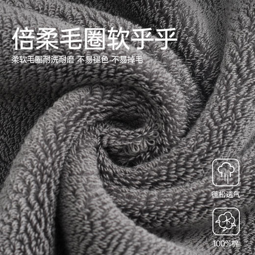 洁丽雅纯棉毛巾加厚洗澡吸水不掉毛成人家用洗脸2026新款全棉面巾 商品图1