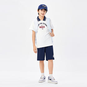 NIKE 3BRAND 夏 大童小童 短袖POLO/短裤 RWN-IE-1905