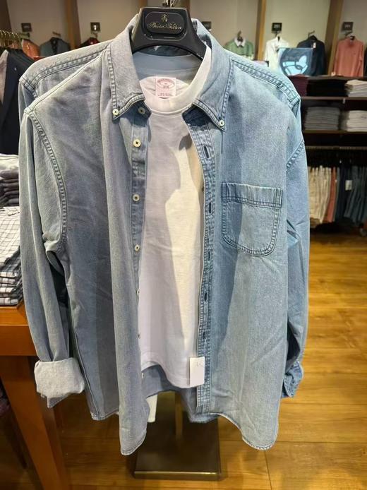 到手价799元 Brooksbrothers布克兄弟  春夏新款系列 长袖休闲衬衣 柔软透气 美国代购，无中文标签，介意慎拍 商品图0