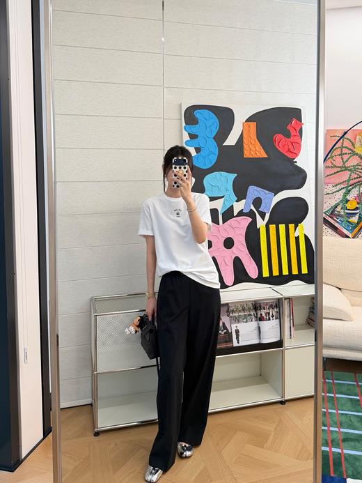 赛琳 2026春夏最新款💫💫 经典刺绣T恤（MM） 商品图6