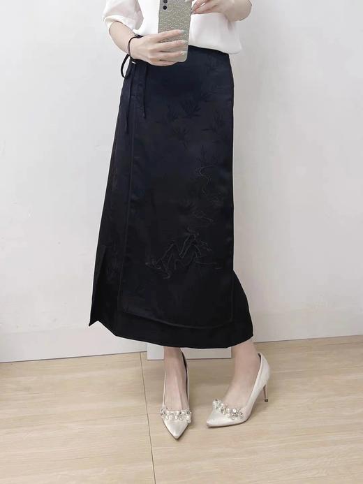 元！无补！爱家新中式水墨提花半身裙  26Y04010- 商品图1
