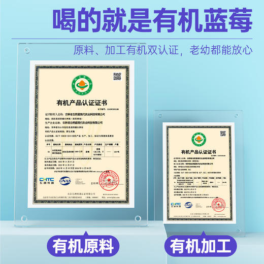 【不加一滴水】100%长白山蓝莓汁原浆果汁 20ml*36支JL 商品图4