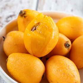 【四川大五星枇杷 】口感清甜爽口，个大饱满，果皮薄易剥