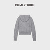 ROMI STUDIO“四季随穿”美利奴羊毛混纺拉链针织帽衫 RWDSS63133 商品缩略图1