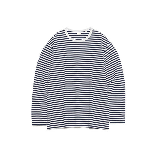 nanamica Stripe Jersey 男女中性款Coolmax透气干爽条纹长袖T恤 商品图4
