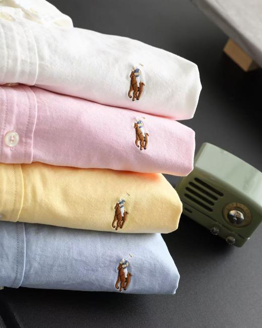 【xm1】春款情侣羔端棉质牛津纺宽松长袖衬衫！！ 商品图1