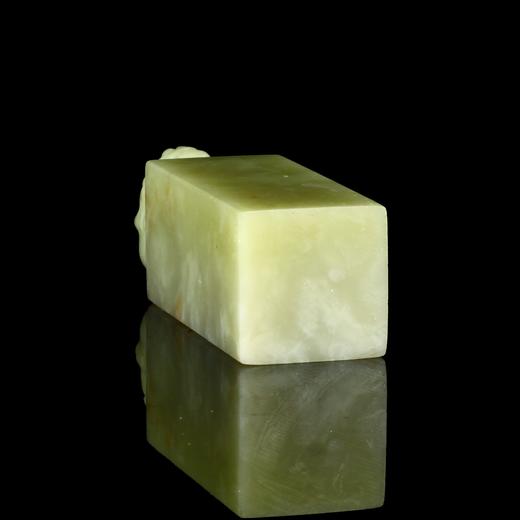 孤品18041青田封门冻石古兽钮方章姓名章书画闲章2.5*2.5*8.8cm 商品图4