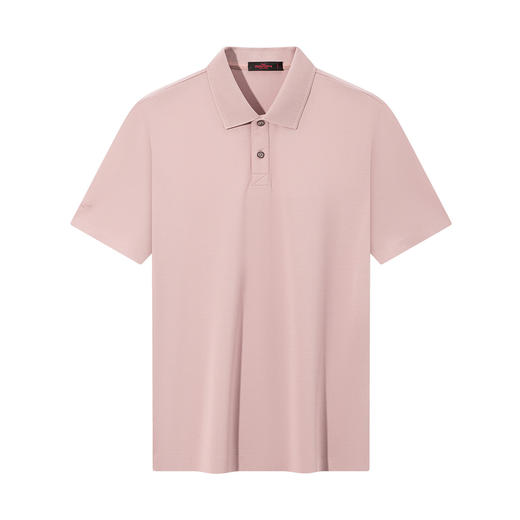 【无缝/桑蚕丝】柒牌男装26夏上新短袖POLO衫柔软舒适商务男上衣 130T70830 商品图4