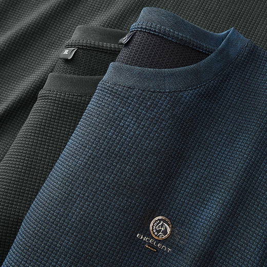 【DPF】大依优型大码男装夏季圆领短袖t恤棉质休闲宽松透气短袖上衣 商品图4