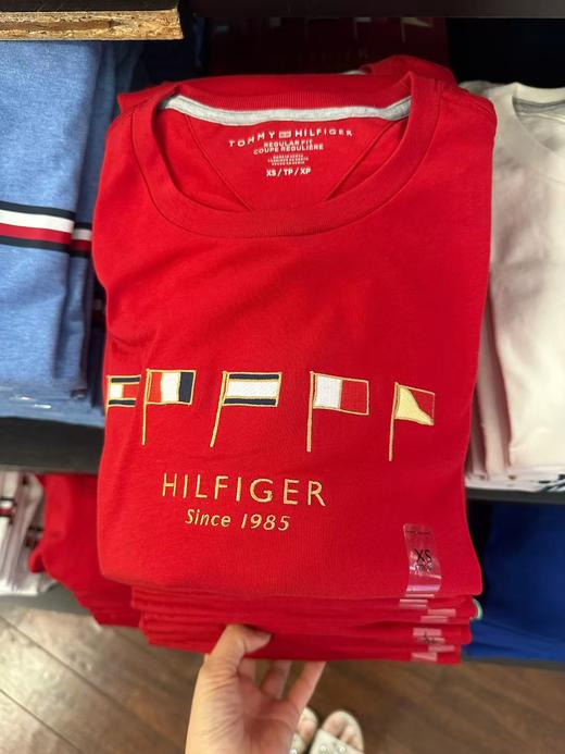 599元/2件 Tommy 新款 男士圆领短袖T恤衫，新版亲肤材质超级舒服 美国代购，无中文标签，介意慎拍 商品图6