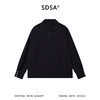 SDSA男装2026新款轻奢法式纯色重工刺绣花卉设计长袖衬衫百搭时尚 商品缩略图1