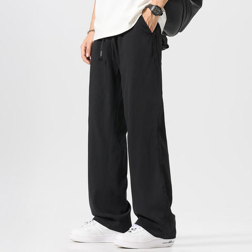 【DYG】【莱赛尔】大依优型大码男装夏季天丝牛仔裤加长版牛仔裤运动裤 商品图2