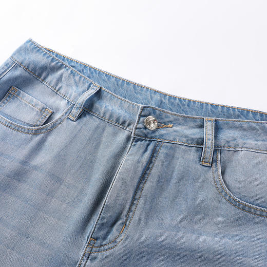 gxgjeans男装【水洗牛仔】26春款潮流休闲锥形裤舒适百搭通勤裤男士牛仔裤K&C 商品图2