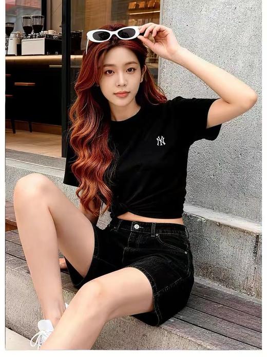 优选 | MLB经典小标短袖T恤 S-XL号 深灰/黑色/米白色 基础款式 棉100% 商品图3