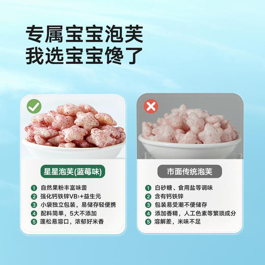 【宝宝馋了】婴幼儿星星泡芙（蓝莓/草莓） 商品图5