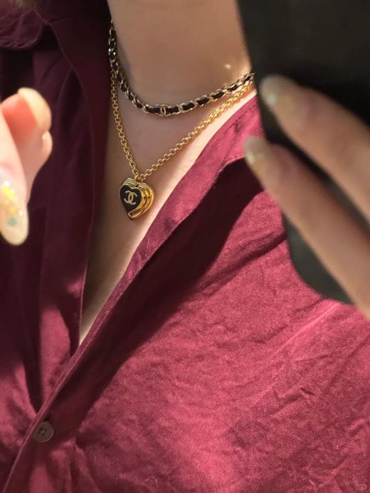 香奈儿   26p 小羊皮 穿皮链系列 项链 手链 耳钉 商品图4