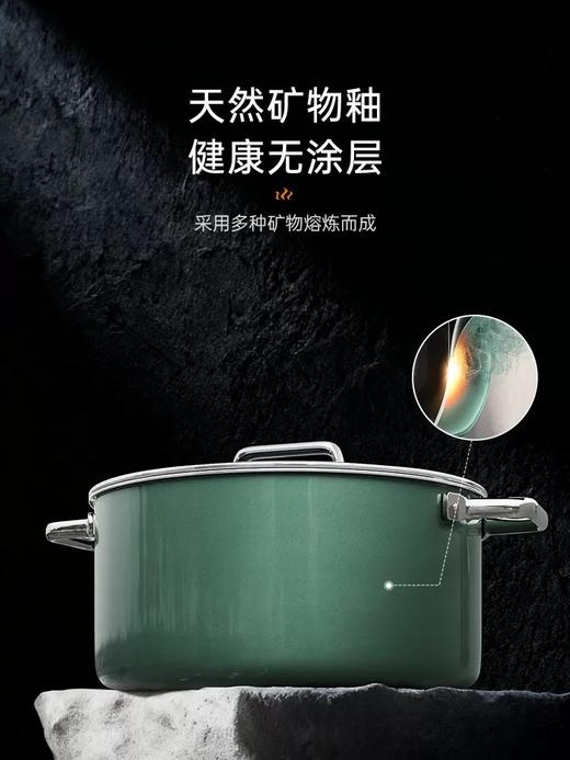 【6F】WMF德国原装进口奈彩米2.0汤锅20cm（桉树绿） 商品图2