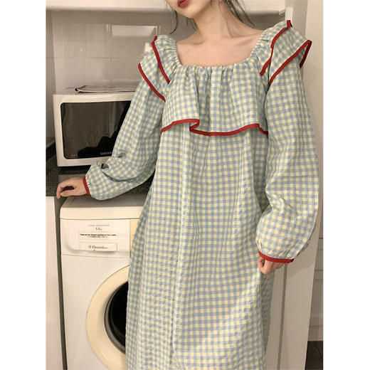 INS甜美恬静微风可居家外穿睡衣家居服-纪念日百货门店同款169451747 商品图3