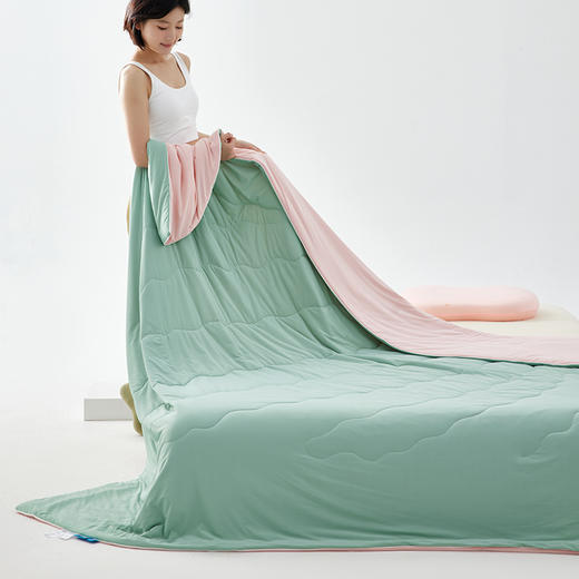 优选丨[西域楼兰凉感丝冰皮被】清凉一夏冰皮凉感夏被亲肤透气吸湿排汗让睡眠更清爽凉感值1.0/4.0 商品图1