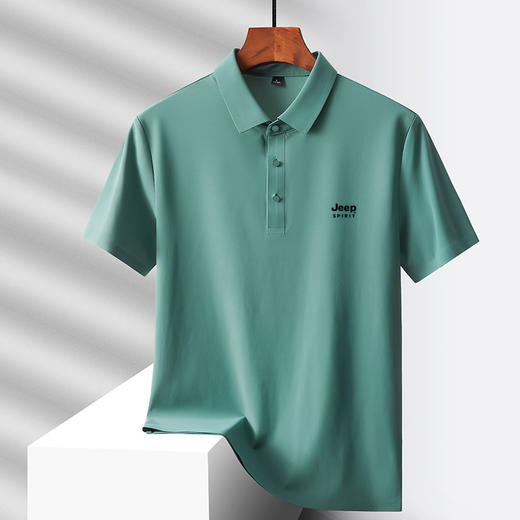 热卖中！！！JEEP SPIRIT商务冰丝无痕速干polo衫    速干透气  清凉一夏 商品图5