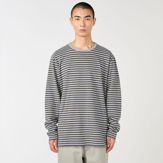 nanamica Stripe Jersey 男女中性款Coolmax透气干爽条纹长袖T恤 商品图0