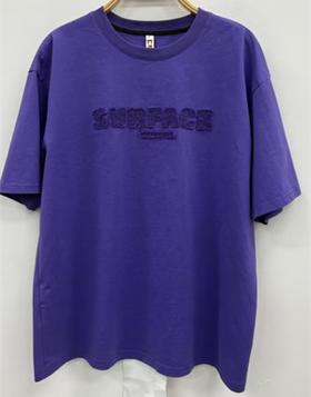 NC圆领贴布绣短袖T恤60120（紫）夏季962010830321