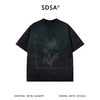SDSA男装2026新款高贵轻奢潮牌渐变珠子花朵设计圆领短袖T恤百搭 商品缩略图0