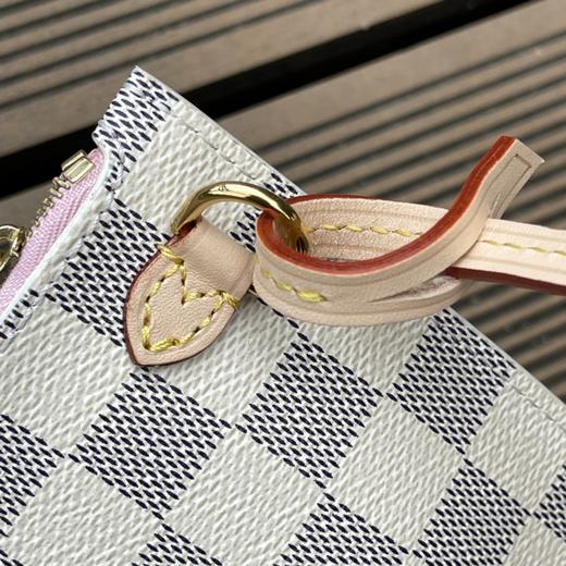 驴家 neverfull 中号 白色棋盘格 中号 粉色内里（JPH） 商品图7