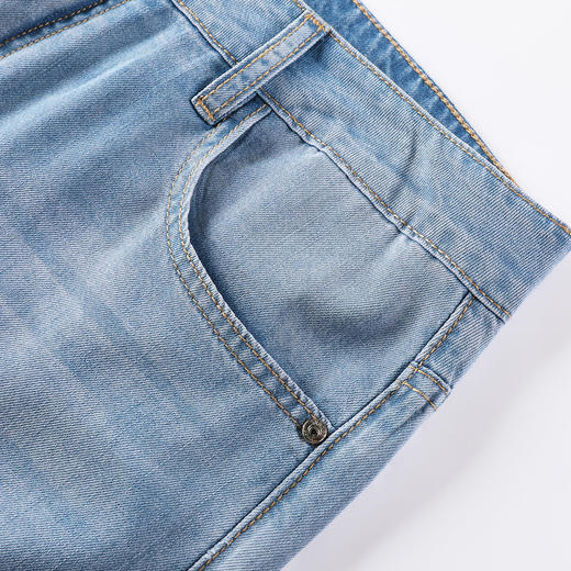 gxgjeans男装【水洗牛仔】26春款潮流休闲锥形裤舒适百搭通勤裤男士牛仔裤K&C 商品图4