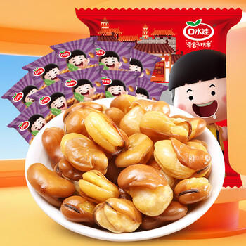 口水娃兰花豆五香味300g炒货蚕豆坚果干果休闲零食小吃 商品图5