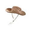 西部牛仔帽男女户外徒步登山帽夏季草原骑马川西旅游遮阳帽渔夫帽 商品缩略图4