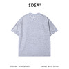 SDSA男装2026新款高贵轻奢美式简约明线圆领短袖T恤百搭时尚上衣 商品缩略图1