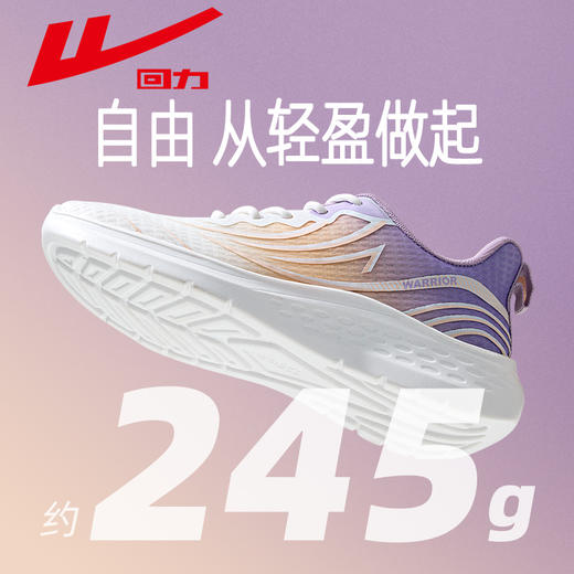 回力运动鞋女2026春季新款透气软底减震轻便跑鞋网面跑步鞋子女鞋WXY(JS)-1341 商品图1