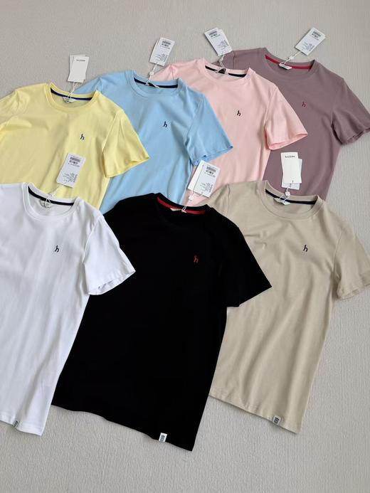 【lb1】女士夏日通勤休闲糖果配色圆领短袖T恤！！ 商品图2