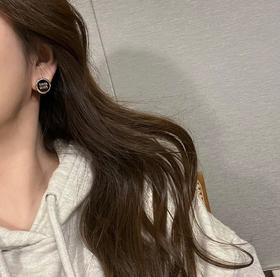 缪缪 圆形耳钉 四色（XTY）