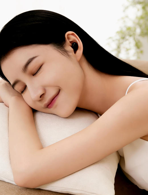 【QIANYOU 出口欧洲 降噪睡眠耳机】黑白两色可选，超薄轻巧睡眠耳机，侧睡不压耳，智能降噪，伴您日夜！ 商品图2