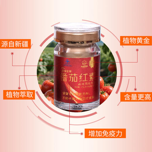 西域果宝·番茄红素油树脂软胶囊礼盒60粒*2瓶 商品图4