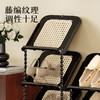 「藤编纹~中古风鞋架」倾斜鞋架多层家用省空间玄关收纳整理置物架中古风多功能简易鞋架 商品缩略图3