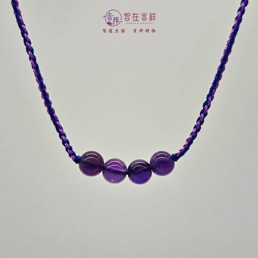 【智在吉祥】人时通关编织项链（4颗珠子、5颗珠子木能通关） 商品图4
