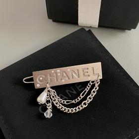 小香链条字母发夹（XTY)