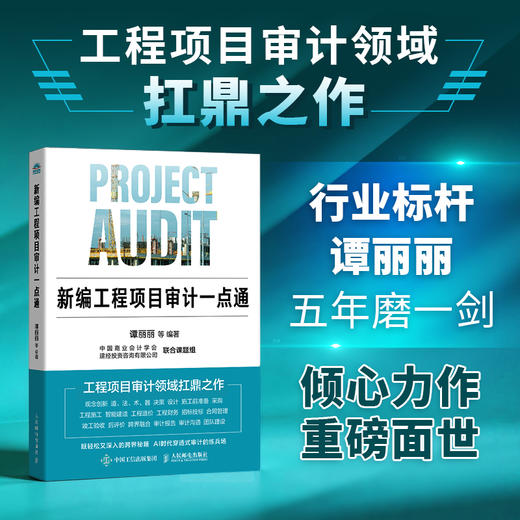 新编工程项目审计一点通 新基建工程全流程审计融合实战案例 企业内部审计工程项目管理书籍 商品图0