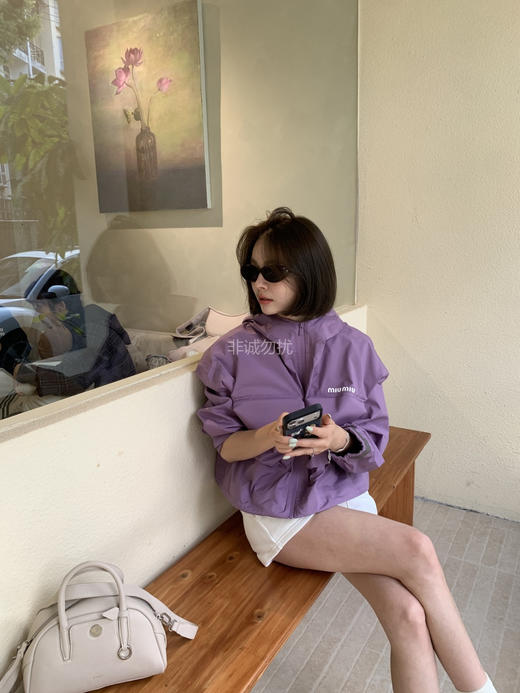 时髦精MiuMiu专柜同步功能型冲锋衣夹克 商品图11