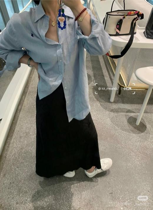 一店d 原单𝐑𝐚𝐥𝐩𝐡❗️26年同步专柜新配色安排上 全网都在暴躁的亚麻衬衫➕五分短裤 1oo%全亚麻
独有的老钱的松弛感 商品图10